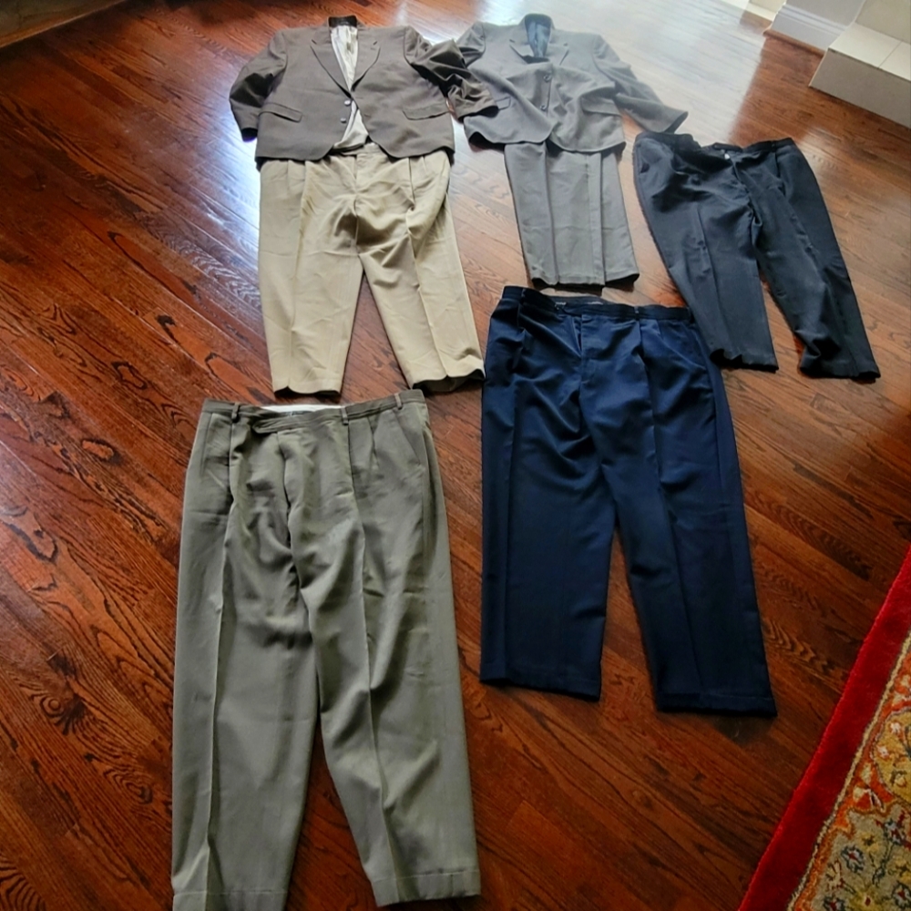Joseph & Feiss Gray Dress Pants for Effortless Elegance